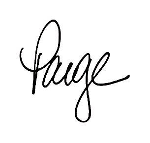 Paige's Signature